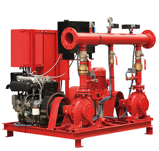 Fire pump booster پمپ بوستر آتش نشانی